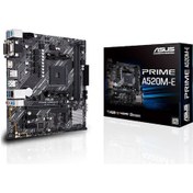 Resim Prime A520M-E AMD A520 Soket AM4 DDR4 4600 MHz mATX Anakart Asus