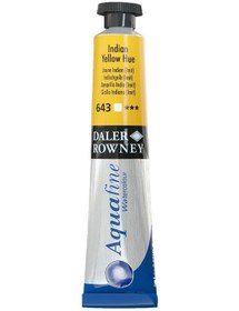 Resim Daler Rowney Aquafine Tüp Suluboya 8ml INDIAN YELLOW HUE 643 