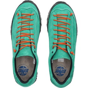 Resim Lomer Italy Bio Naturale MTX Waterproof Vibram Full Çarşak Deri Kadın Ayakkabı Elf/Orange 