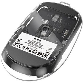 Resim Hoco. Gm29 2.4g Mysterious Business Çift Modlu Sessiz Kablosuz Mouse - Mor Diğer 
