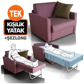Resim Seray Yataklı Şezlonglu Fonksiyonel Koltuk Servol 