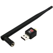 Resim DNR Bilişim Masaüstü Pc Wireless 300 Mbps 15cm Antenli Adaptörü Kablosuz Ağ Pc Usb Wifi Alıcı-snw5 