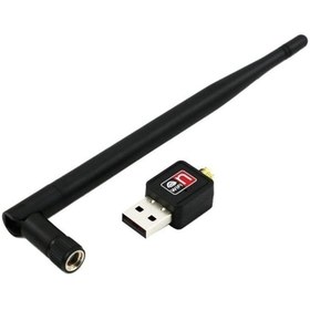 Resim DNR Bilişim Masaüstü Pc Wireless 300 Mbps 15cm Antenli Adaptörü Kablosuz Ağ Pc Usb Wifi Alıcı-snw5 