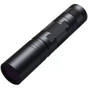 Resim Mufunye Uv Işık Feneri - Alüminyum Alaşım, 365nm Işık, 18650 Pil, Usb Şarj Kablosu İçerir 1 Adet 
