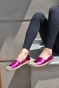 Resim Kadın Pembe Espadril VZN23Y-013 Vizon Ayakkabı