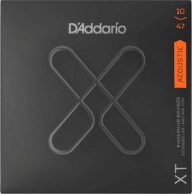 Resim D'Addario XTAPB1047 XT Phosphor Bronze Akustik Gitar Tel Seti ($10-47$) | Extra Light, Yumuşak Çalım Hissi, Fosfor Bronz Sıcaklığı ve XT Teknolojisi ile Taze Tel Tınısı 