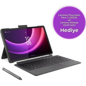 Resim Lenovo Tab P11 2.Nesil Wi-Fi ZABL0041TR 11.5" + Klavye + Kalem | 128 GB 6 GB Gri 
