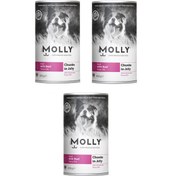 Resim Molly Dana Etli Jöleli Köpek Konservesi 400 G X 3 Adet 