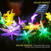 Resim 1 Adet 10 LED'li Güneş Enerjili 8 Modlu Yusufçuk Işık Zinciri, Bahçe Balkon Avlusu Ağaç Peyzaj Çim Koridor Çit Dekorasyon Lambası, Lunapark Atmosfer Işığı, 1 İp, 3.5 Metre 10 ışık, Balkon Dekoru,Koridor ortamı,Fantastik Aydınlatma,Doğadan ilham alınmış dekor,Dayanıklı Plastik,Kolay Kurulum,Dekoratif Güneş Enerjili Lamba,Çok Modlu Aydınlatma,Tatil Dekorasyoncuları,Ev Bahçıvanları 