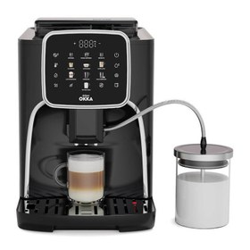 Resim Arzum Okka Espresso Pro M Tam Otomatik Espresso Kahve Makinesi, Siyah Krom 