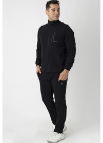 Resim Crozwise Spor Lycra Erkek Eşofman Takımı Siyah 1247-10 
