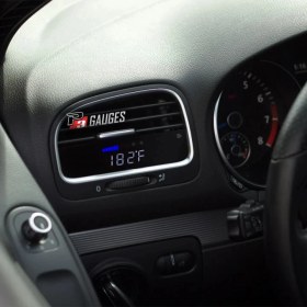 Resim P3 Gauges P3 V3 Obd2 Volkswagen Mk6 - Golf 6r (2009-2014) L3P3VGR6 Dijital Havalandırma Göstergesi 