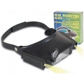 Resim Mg81007 Led Lambalı Şapka Tip Işıklı Büyüteç 