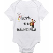 Resim Limon Benim Ilk Ramazanım Baskılı Bebek Body Zıbın 