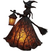 Resim Suntek Açık Hava Ev Verandası İçin Fenerli Cadılar Bayramı L 