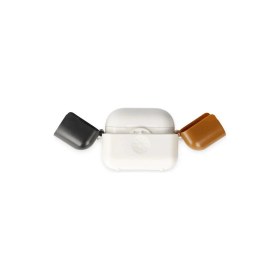 Resim AyrStore Airpods 3 (3.nesil) Basmalı Kılıf - Beyaz-Siyah-Kahverengi 