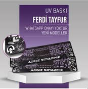 Resim Ferdi Tayfur Plakalık, 2 Adet Premium Uv Baskı, Plakalıkhane 