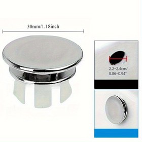 Resim Dekoratif Döküm Tuzak Kapakları - Dayanıklı Plastik Lavabo ve Küvet Döküm Tuzakları ile Şık Beyaz ve Siyah Tasarım, Mutfak Banyo Lavaboları için Uygun, Tıkanıklıkları Önler ve Döküm Estetiğini Geliştirir, Banyo Lavabo Döküm Tuzak, Tıkanıklık Önleme, Banyo Lavabo Döküm Kapak | Şık Tuzak Tasarımı | Dayanıklı Plastik Malzeme, Banyo Aksesuarları 