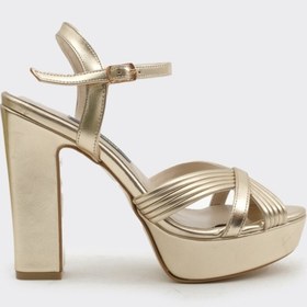 Resim Derinet Platformlu Kadın Topuklu Ayakkabı 