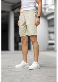 Resim Kite Regular Fit Cepli Kapri Şort - Bej Bej 