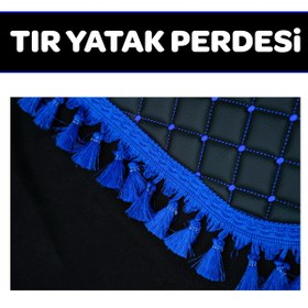 Resim VIPTIRSHOP DERİ - KADİFE TIR YATAK PERDESİ (UNIVERSAL) 