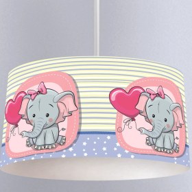 Resim instababyrooms Çocuk Odası Dijital Baskılı Dekoratif Sarkıt Avize Model 018 