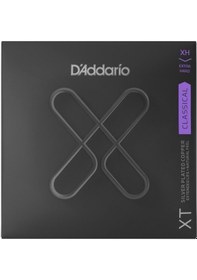 Resim D'addario Xtc44 Xt Silver Plated Copper Klasik Gitar Tel Seti Extra Hard Tension, Kompozit Çekirdek, Gümüş Kaplama Baslar Ve Uzatılmış Performans Ömrü 