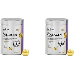 Resim Day2Day Collagen All Body Tip 1-2-3 300 Gr 2 Kutu 