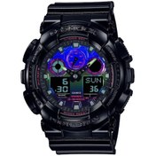 Resim Casio G-Shock GA-100RGB-1ADR Erkek Kol Saati 