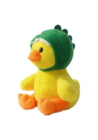 Resim Sevimli Şapkalı Peluş Ördek 30 Cm Oyuncak Uyku Arkadaşım Sarı 