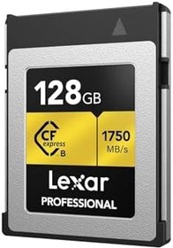 Resim Lexar Carte CF EXPRESS profesyonel 128 GO, Standart 