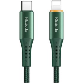 Resim Mcdodo Ca-9961 20w Type-c To Lightning Pd Data-şarj Kablosu 1.2m-yeşil 