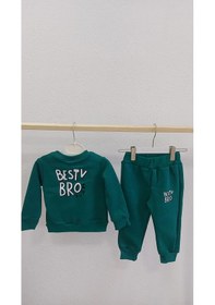 Resim Eşofman Takımı Kışlık 3ip Yeşil 