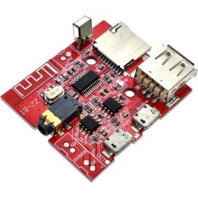 Resim Rob Ada Bluetooth 4.1 Amplikatör Ses Müzik Mp3 Modülü-Ir Uzaktan Kumandalı 