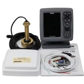 Resim Koden Cvs 126 E 5.7" Renkli LCD Balık Bulucu - 600W ÇIKIŞ GÜCÜ ve ÇİFT FREKANSLI (50/200kHz), IPX5 su geçirmezlik / 500T-3B Dönüştürücüsü ile Birlikte 