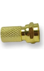 Resim Herz RG6U6 Gold F Konnektör 100'LÜ 