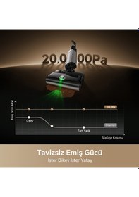 Resim MOVA X4 Mix 20.000 PA Emiş Gücü Islak Kuru Süpürge 