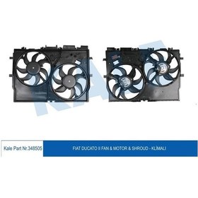 Resim KALE 348505 FAN MOTORU DAVLUMBAZLI DUCATO BOXER JUMPER III 2.2HDI 