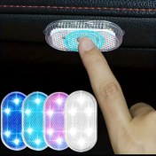 Resim Aracınızın atmosferini çeşitli renk seçenekleriyle zenginleştirmek için dokunmatik sensörlü ve USB şarj özellikli 2'li/4'lü mini LED iç aydınlatma seti 