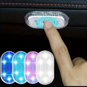 Resim Aracınızın atmosferini çeşitli renk seçenekleriyle zenginleştirmek için dokunmatik sensörlü ve USB şarj özellikli 2'li/4'lü mini LED iç aydınlatma seti 