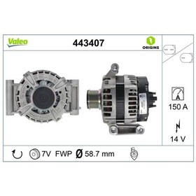 Resim VALEO 443407 Alternatör 