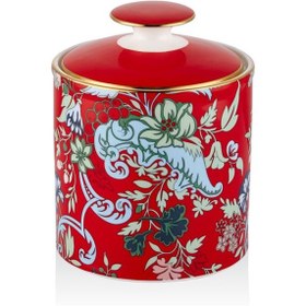 Resim Lamedore 1LIN-CA012M Kavanoz Scarlet Medium Canister With Lid 12x15 cm 