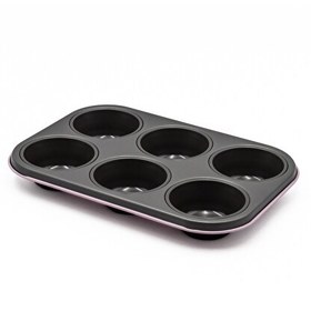 Resim Aryıldız 6'lı Muffin Kalıbı Lila 