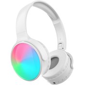 Resim Volkano Auro Krem Işıklı Bluetooth Kulaklık 