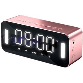 Resim Lemestar "çok Fonksiyonlu Mc-h8 Bluetooth Hoparlör: Alarmlı Saat, Fm Radyo, Aydınlatma Ve Güçlü Bass Ses" 