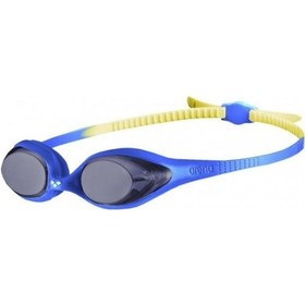 Resim Arena Spider Mirror Çocuk Yüzücü Gözlüğü Blue Yellow Beyaz 