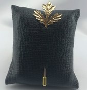 Resim Zaim Aksesuar Gold Yaprak Yaka İğnesi 145 