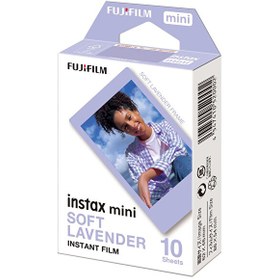 Resim Fujifilm Instax Mini Soft Levander 10'lu Film 