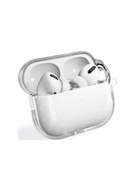 Resim Mobilefix Apple Uyumlu AirPods Pro 2 Allstar Airbag 32 Parlayan Simli Saydam Renkli Kılıf-şeffaf Şeffaf 