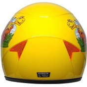 Resim Mts Sy118 Full Face Çocuk Kaskı 66500 Sarı 